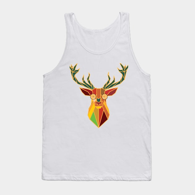 forest deer animal Tank Top by Zabarutstore